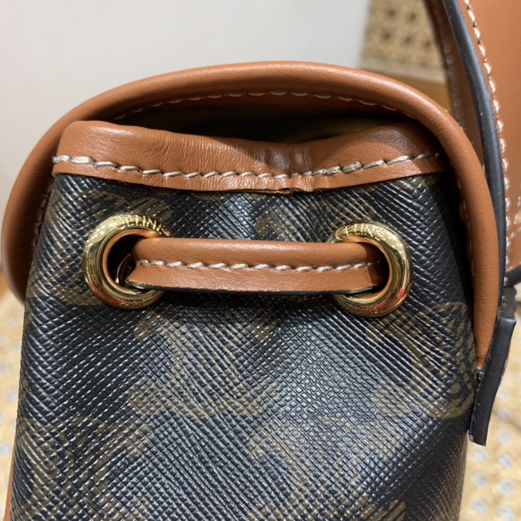 CELINE MINI BACKPACK FOLCO BAG 197662老花
