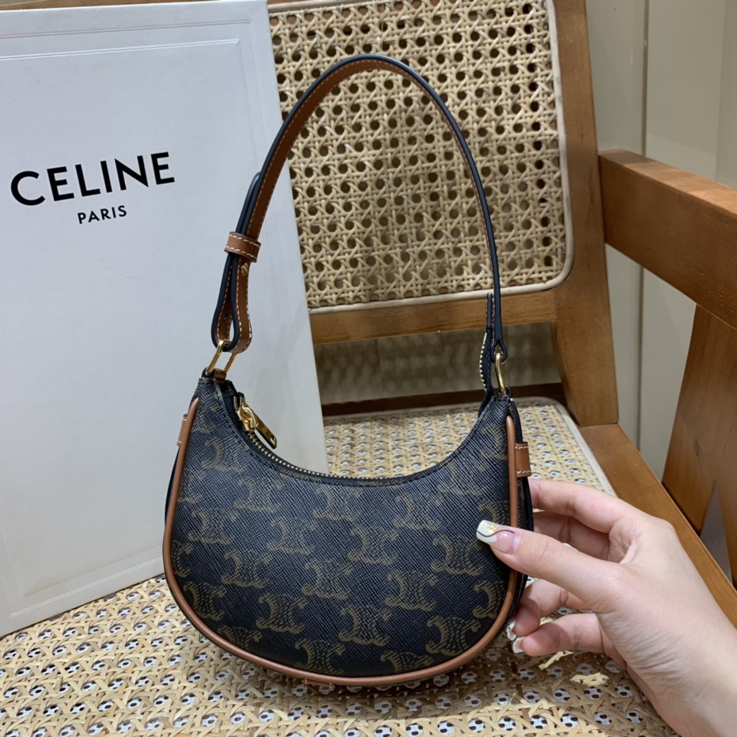 CELINE MINI AVA BAG 10I602老花