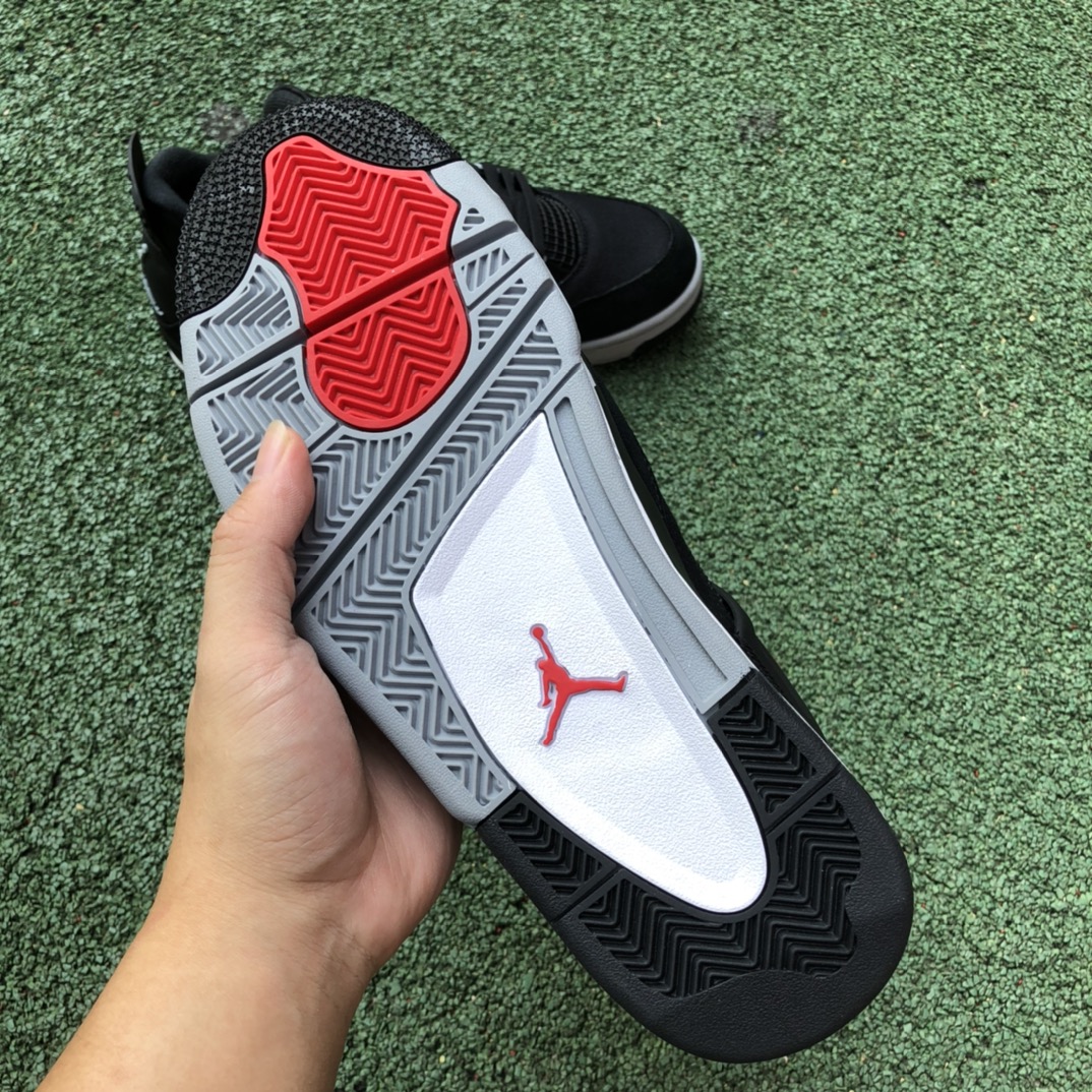 510  纯原版Air Jordan 4 “Black Canvas”黑猫2.0 黑色帆布 DH7138-006