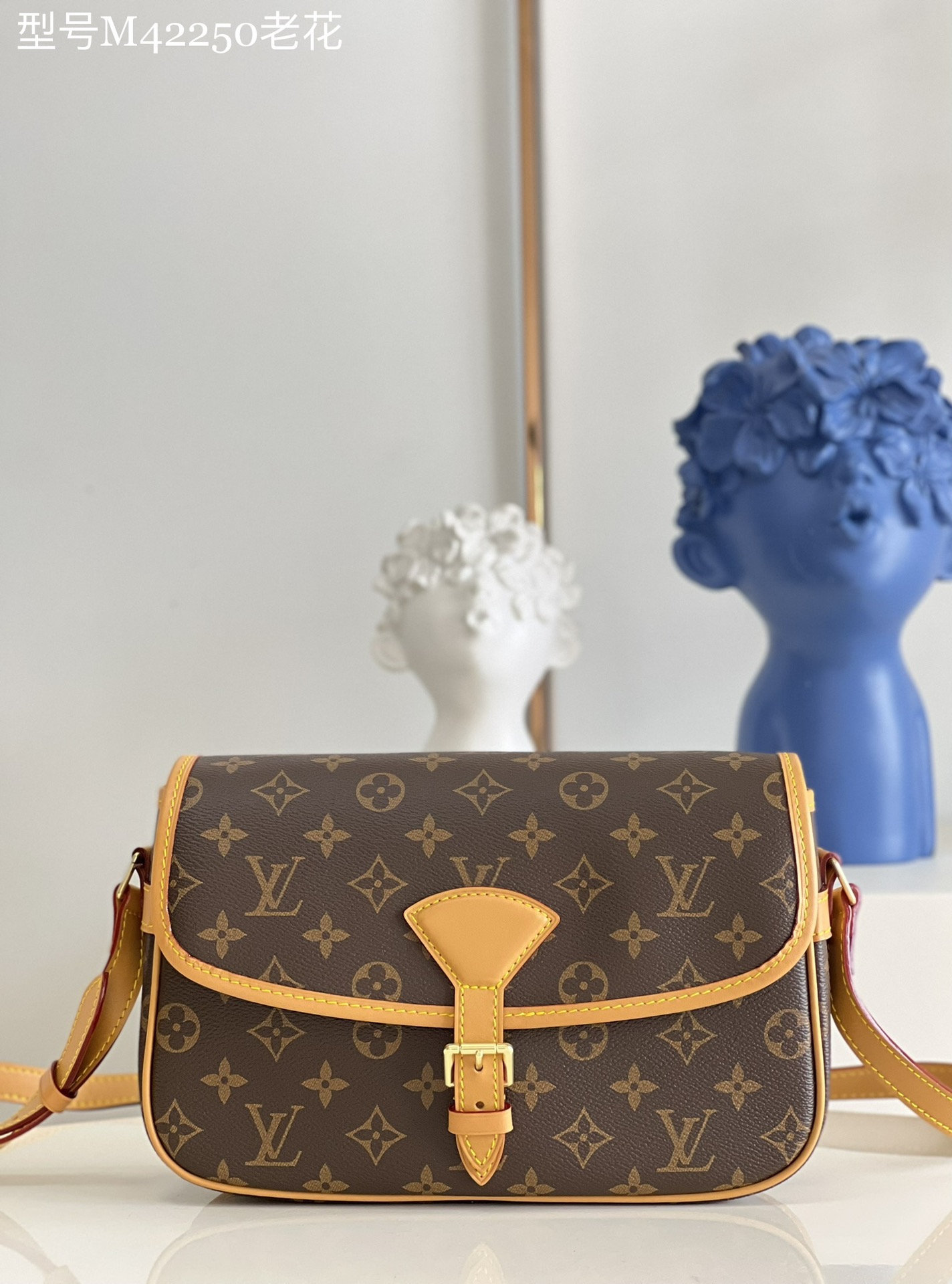 Louis Vuitton Handbags Crossbody & Shoulder Bags Monogram Canvas Cowhide Fashion M42250