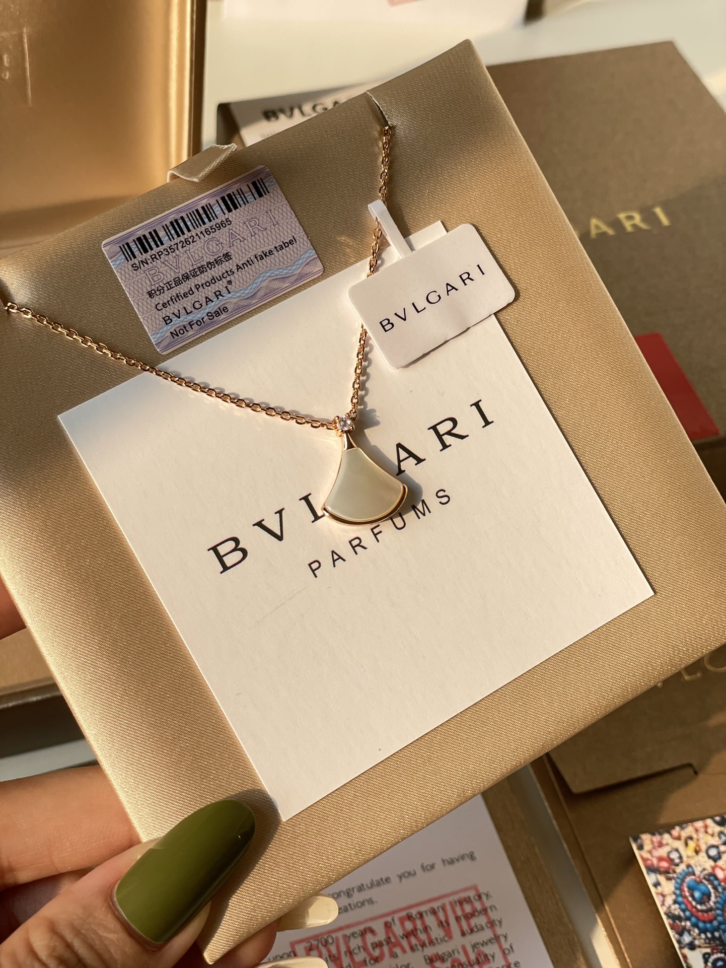 宝格丽 Bvlgari 传世高定珠宝耳环项链戒指首饰 #51B2ACA9 4
