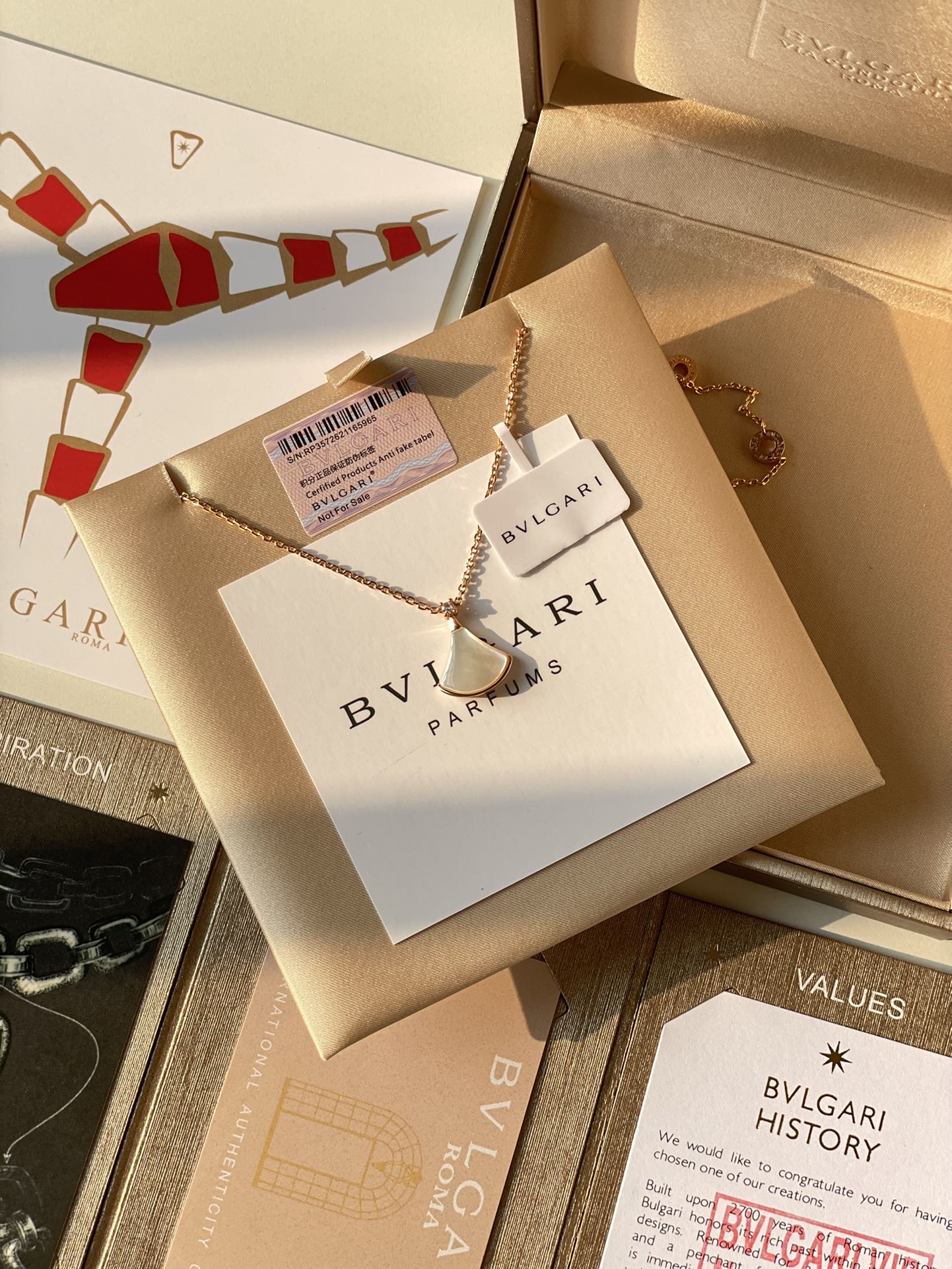 宝格丽 Bvlgari 传世高定珠宝耳环项链戒指首饰 #51B2ACA9 3