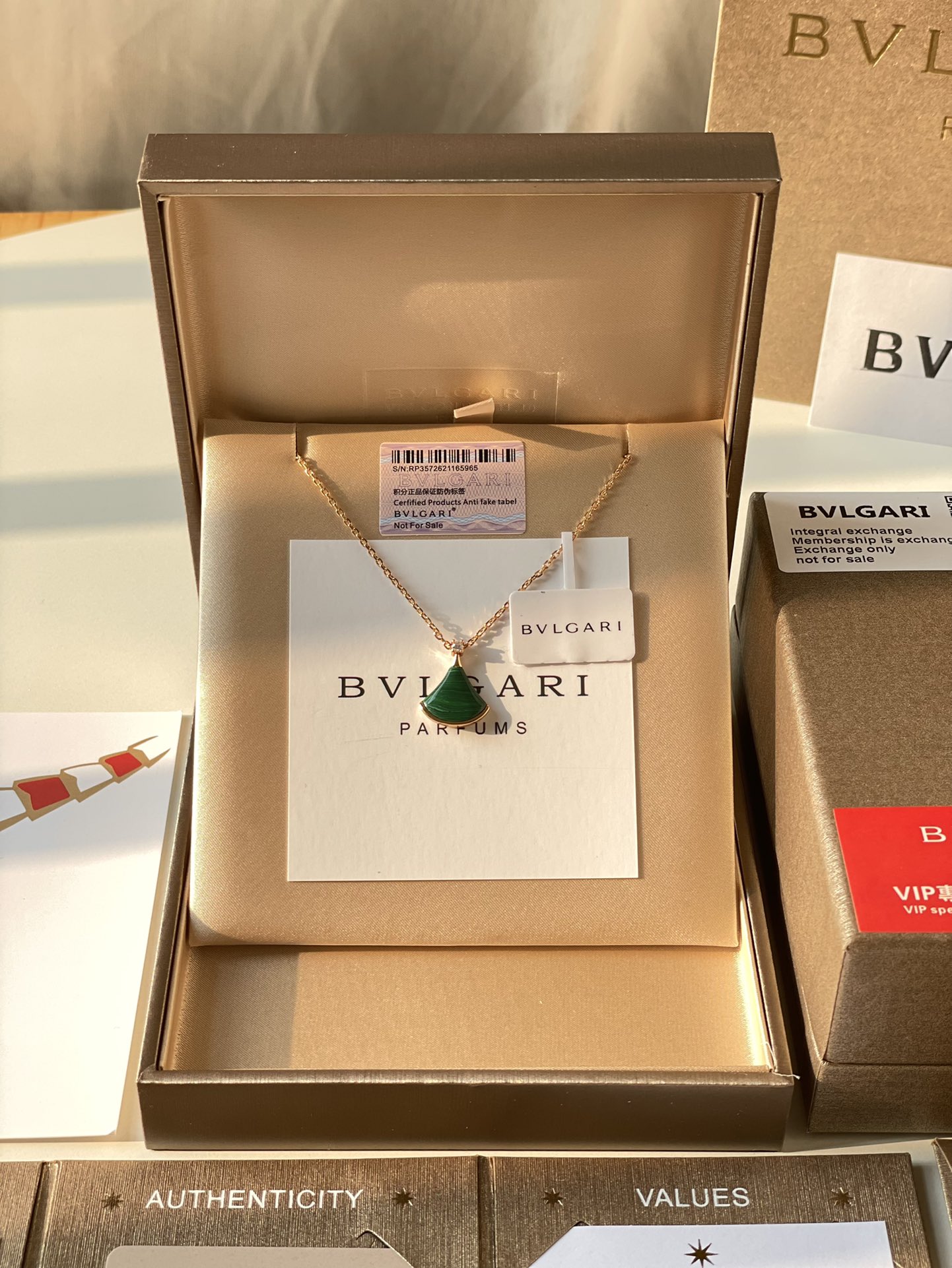 宝格丽 Bvlgari 传世高定珠宝耳环项链戒指首饰 #F328254F 2