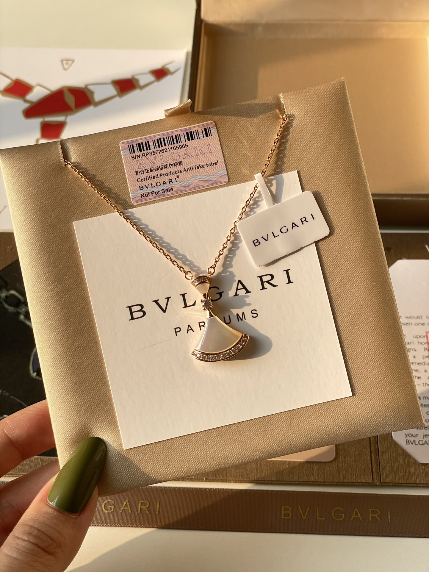 宝格丽 Bvlgari 传世高定珠宝耳环项链戒指首饰 #441AD9FF 3