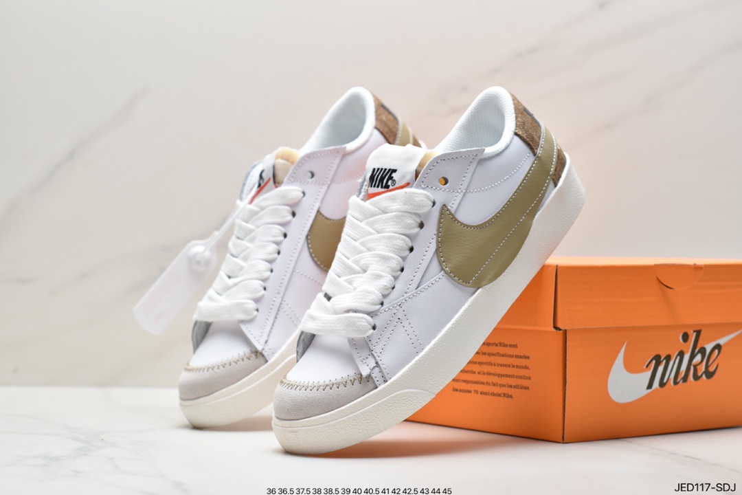 150 Nike Blazer Low ’1977 Jumbo 经典开拓者低帮百搭休闲运动板鞋 DQ1470-105
