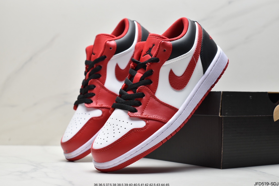 170 Nike Jordan 1 Retro Low AJ1乔1 低帮 CZ0790-801 白橙扣碎  CZ0790-801