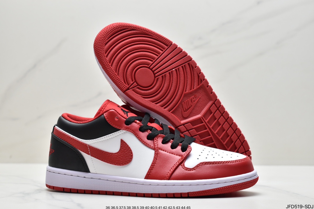 170 Nike Jordan 1 Retro Low AJ1乔1 低帮 CZ0790-801 白橙扣碎  CZ0790-801