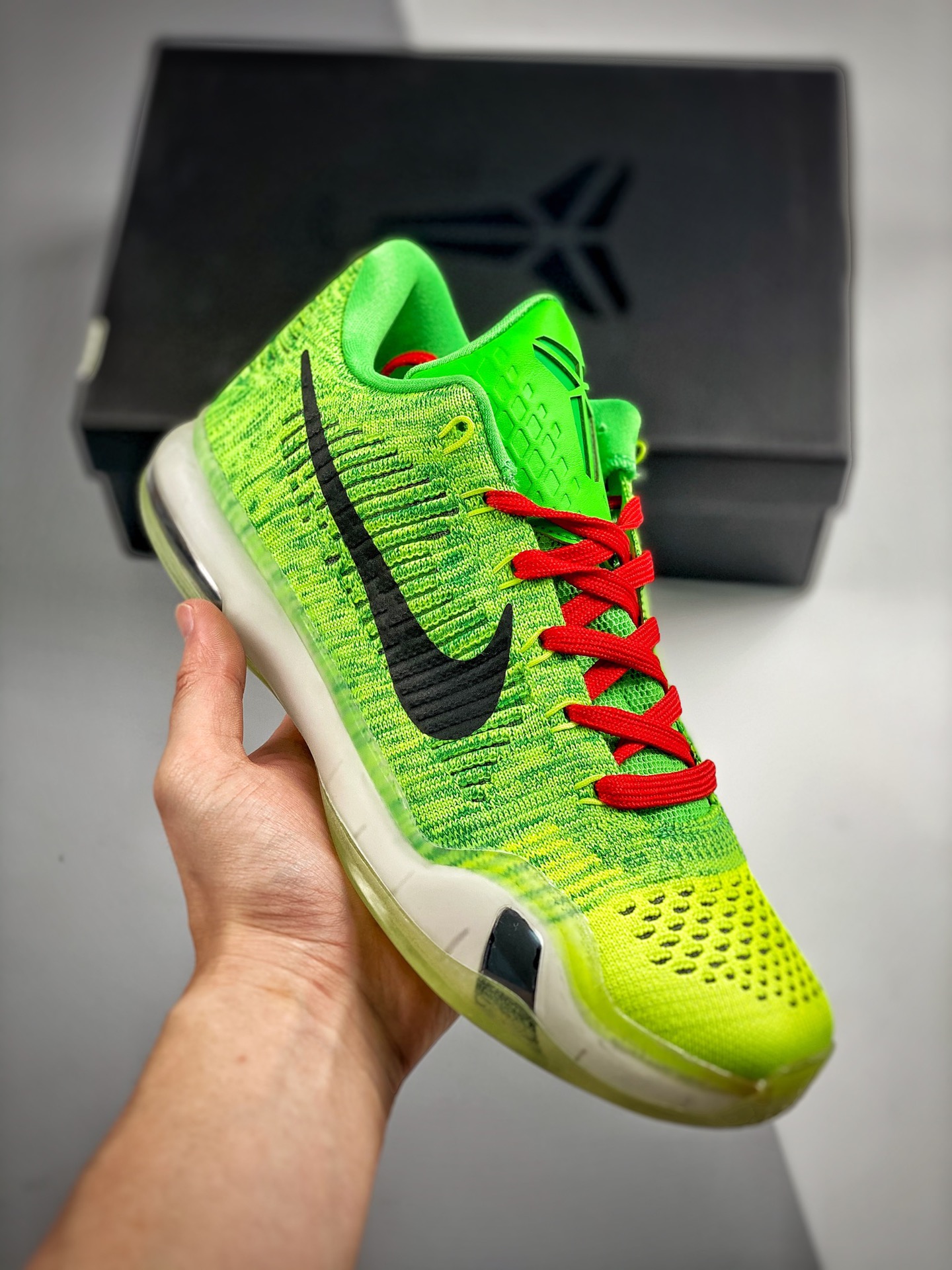 -3 Nike Kobe 10 Elite Low ⅠD, la serpiente verde y el héroe de la espada verde. La aparición de este Kobe 10 …