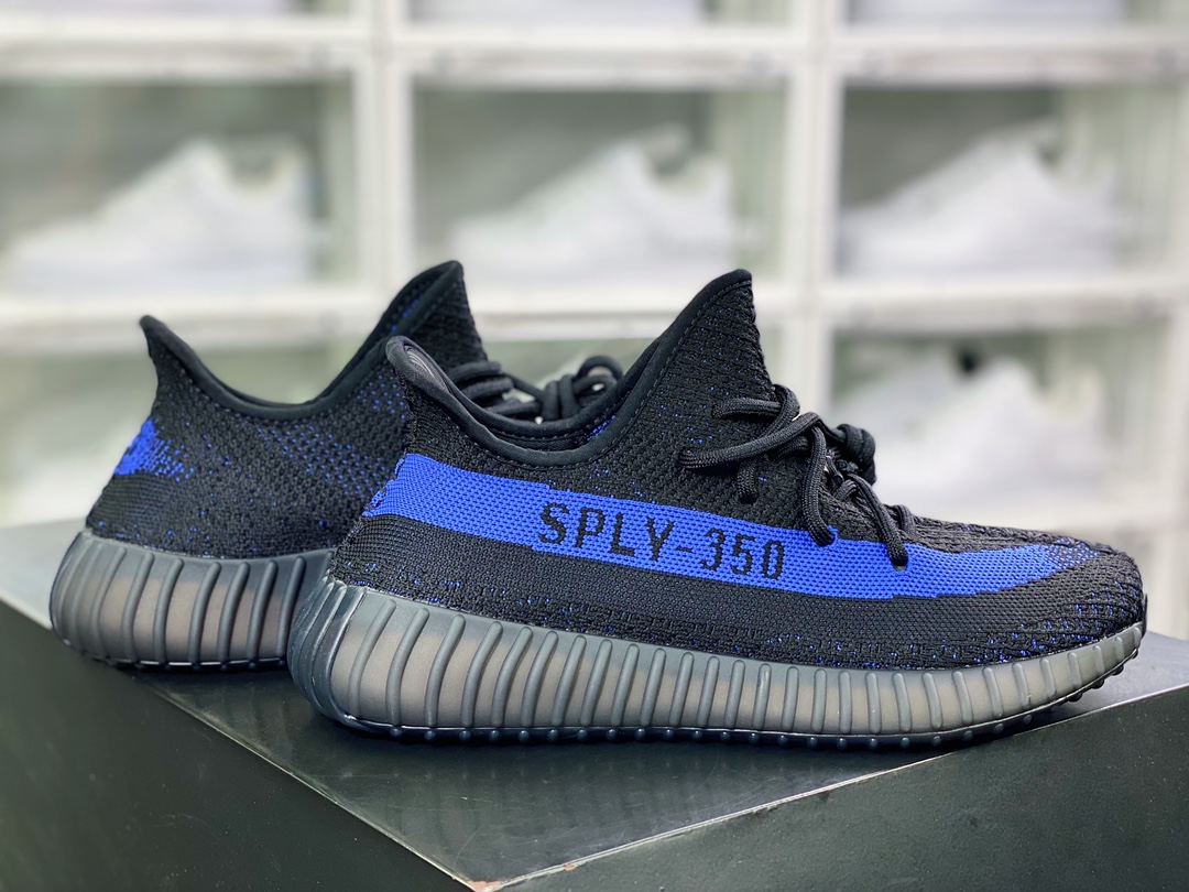 Kanye West x Yeezy Boost 350 V2 ”Pure Oat” Versatile Lightweight Popcorn ”Black Yao Blue” GY7164