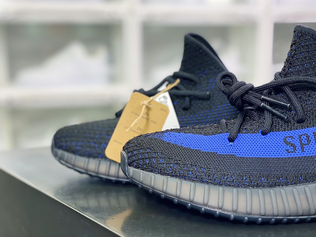 Kanye West x Yeezy Boost 350 V2 ”Pure Oat” Versatile Lightweight Popcorn ”Black Yao Blue” GY7164