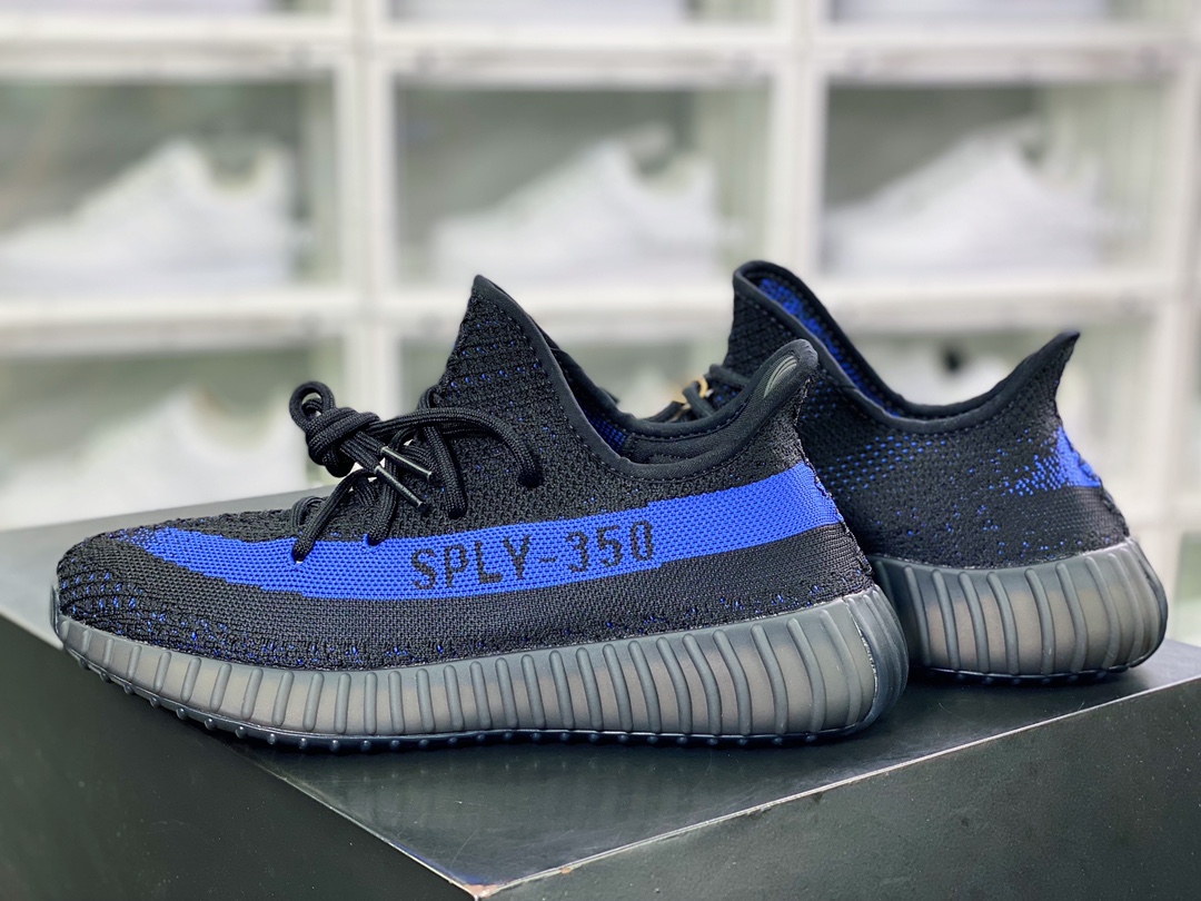 Kanye West x Yeezy Boost 350 V2 ”Pure Oat” Versatile Lightweight Popcorn ”Black Yao Blue” GY7164