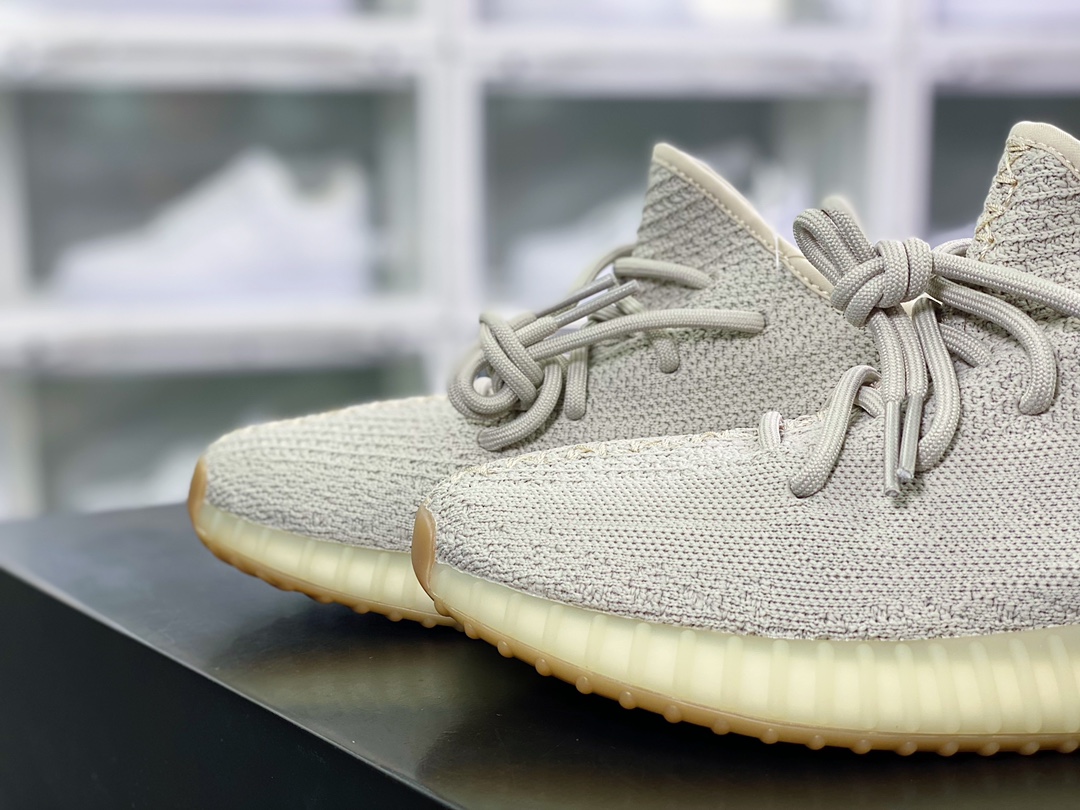 Kanye West x Yeezy Boost 350 V2 ”Pure Oat” all-match lightweight popcorn jogging shoes F99710