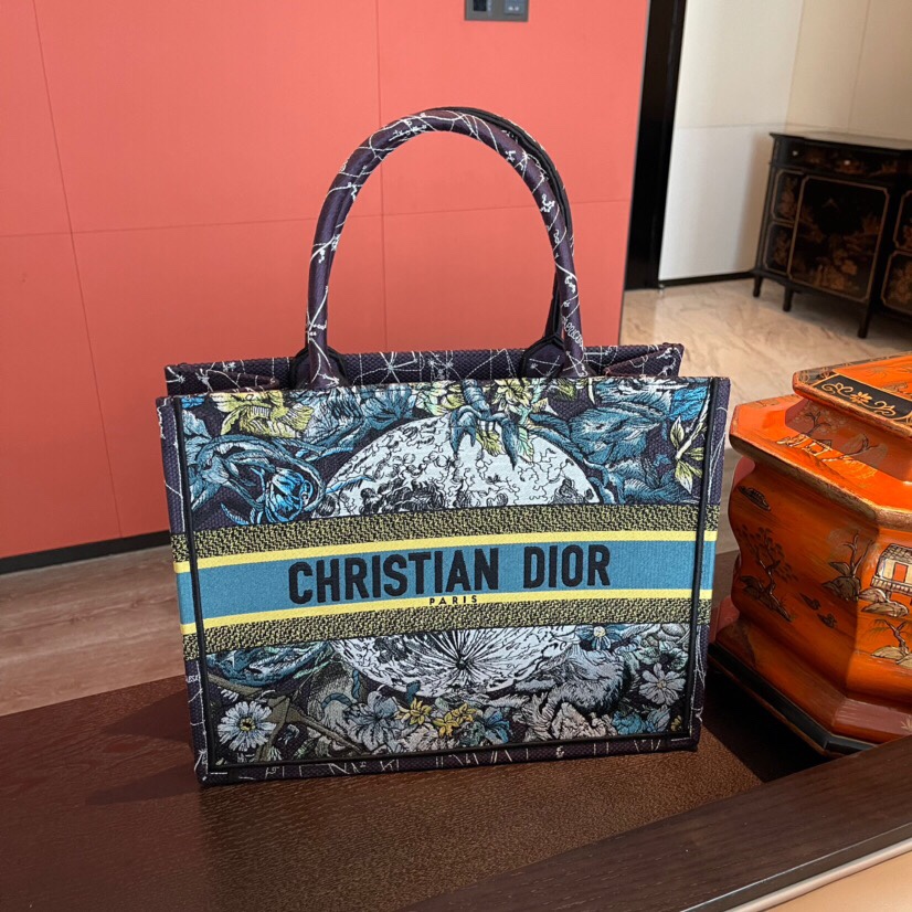 Online China
 Dior Book Tote Handbags Tote Bags Blue