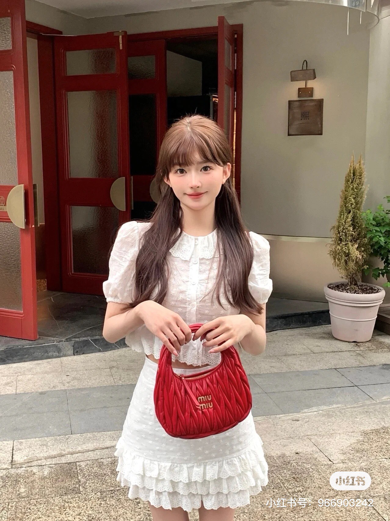 NO:198860,5BC Daily, MIUMIU, miumiu198609095BC大红,MIUMIU,miumiu,Bag