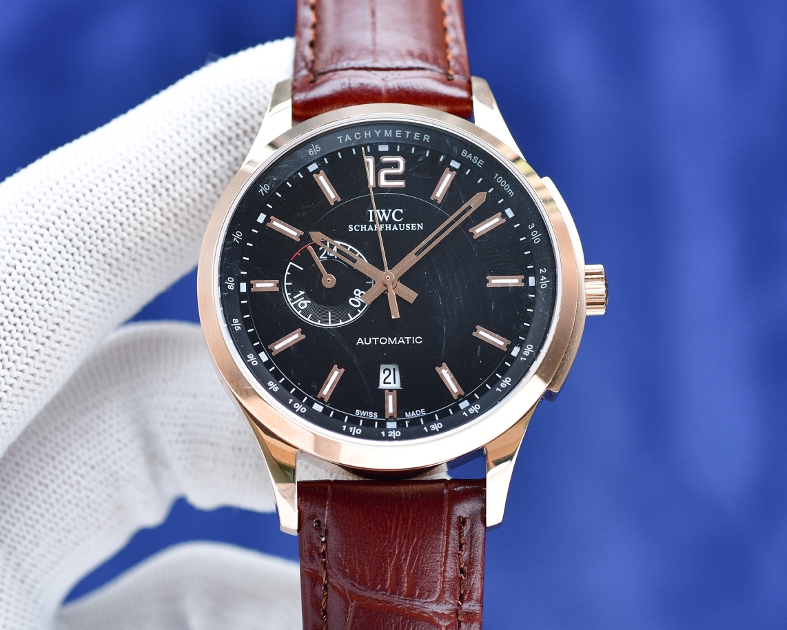 NO:726171,[Platinum Rose][Rose][Rose][Rose][Rose] Hot new style IWC, new pot lid, using 3D three-dimensional glass, with 8217 imported movement (zero repair) independent 24 hours, Italian soft and comfortable ultra-thin cowhide, diameter 40mm, (super waterproof), high-end quality, superior quality, factory quality!  Welcome to reprint!  ,,iwc,cowhide19860909[白金玫][玫瑰][玫瑰][玫瑰][玫瑰] 火热新款式 万国-IWC,新款锅盖,采用3D立体版玻璃,搭配8217进口机芯（零返修）独立24时,意大利柔软舒适超薄牛皮,直径40mm,（超强防水）,高端品质 质量优越 大厂品质！欢迎转载！,,iwc,cowhide,Watch