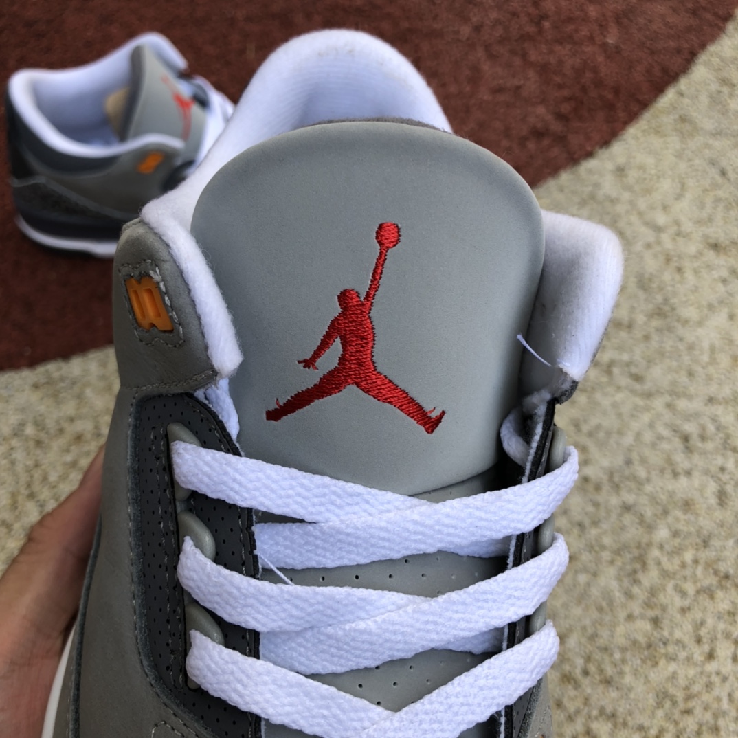 Air Jordan 3 Cool Grey AJ3酷灰 水泥灰篮球鞋CT8532-012