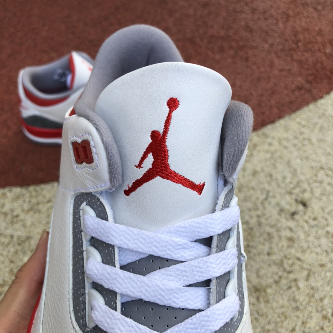 460  Air Jordan 3 ”Fire Red” 白红爆裂纹DN3707-160