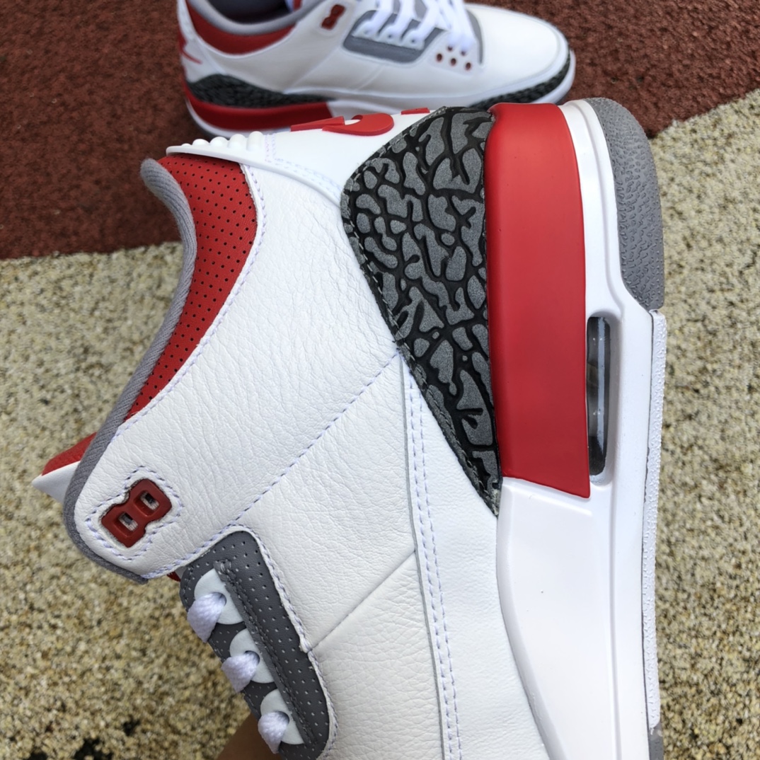 460  Air Jordan 3 ”Fire Red” 白红爆裂纹DN3707-160