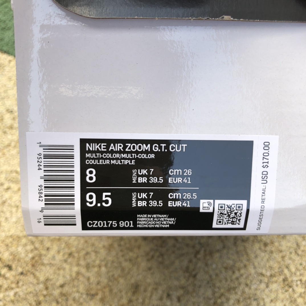 340  NIKE Air Zoom GT Cut 新款绿色实战篮球鞋国外版CZ0175-901