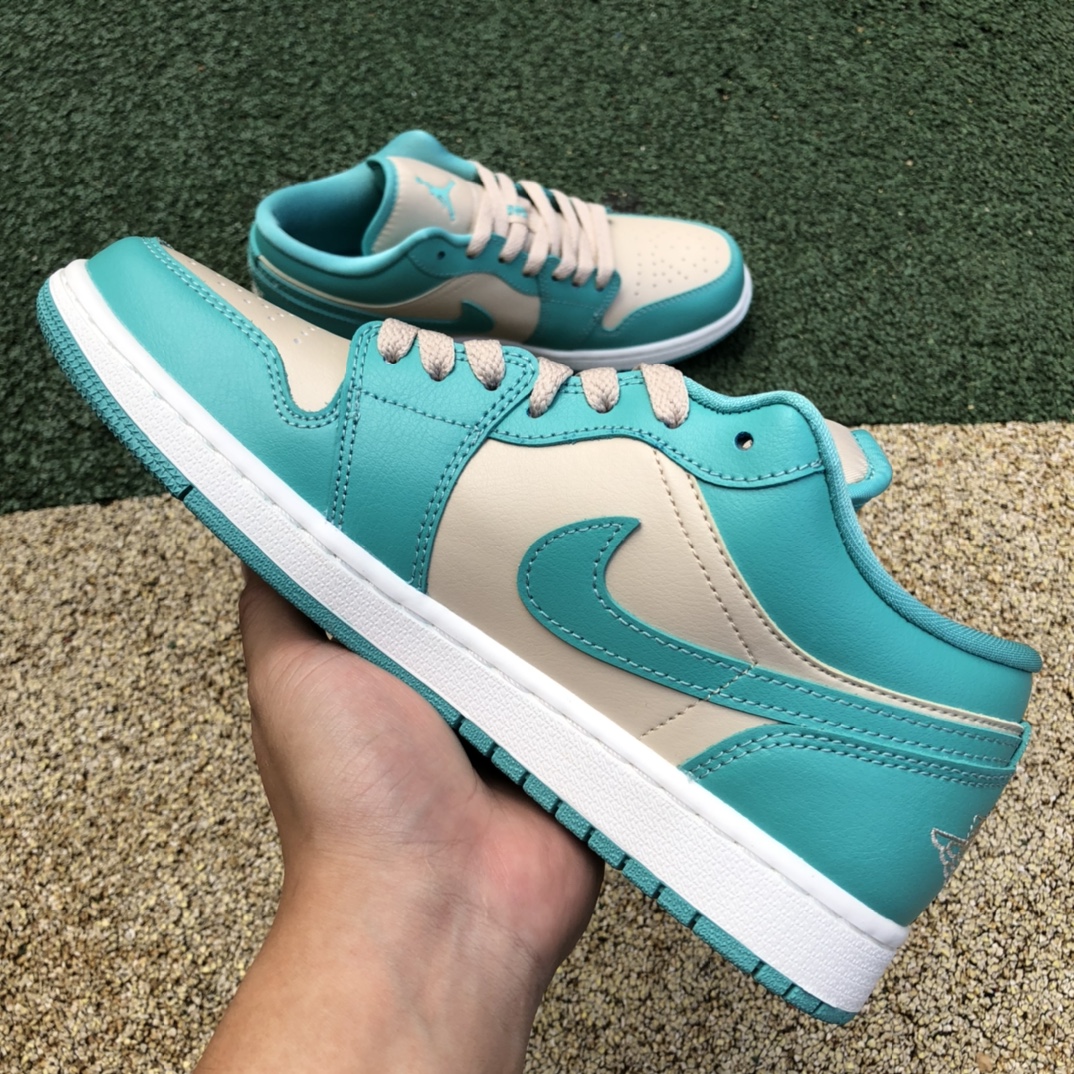 300  纯原版Air Jordan 1 Low AJ1湖水蓝蒂芙尼 Tiffany DC0774-131