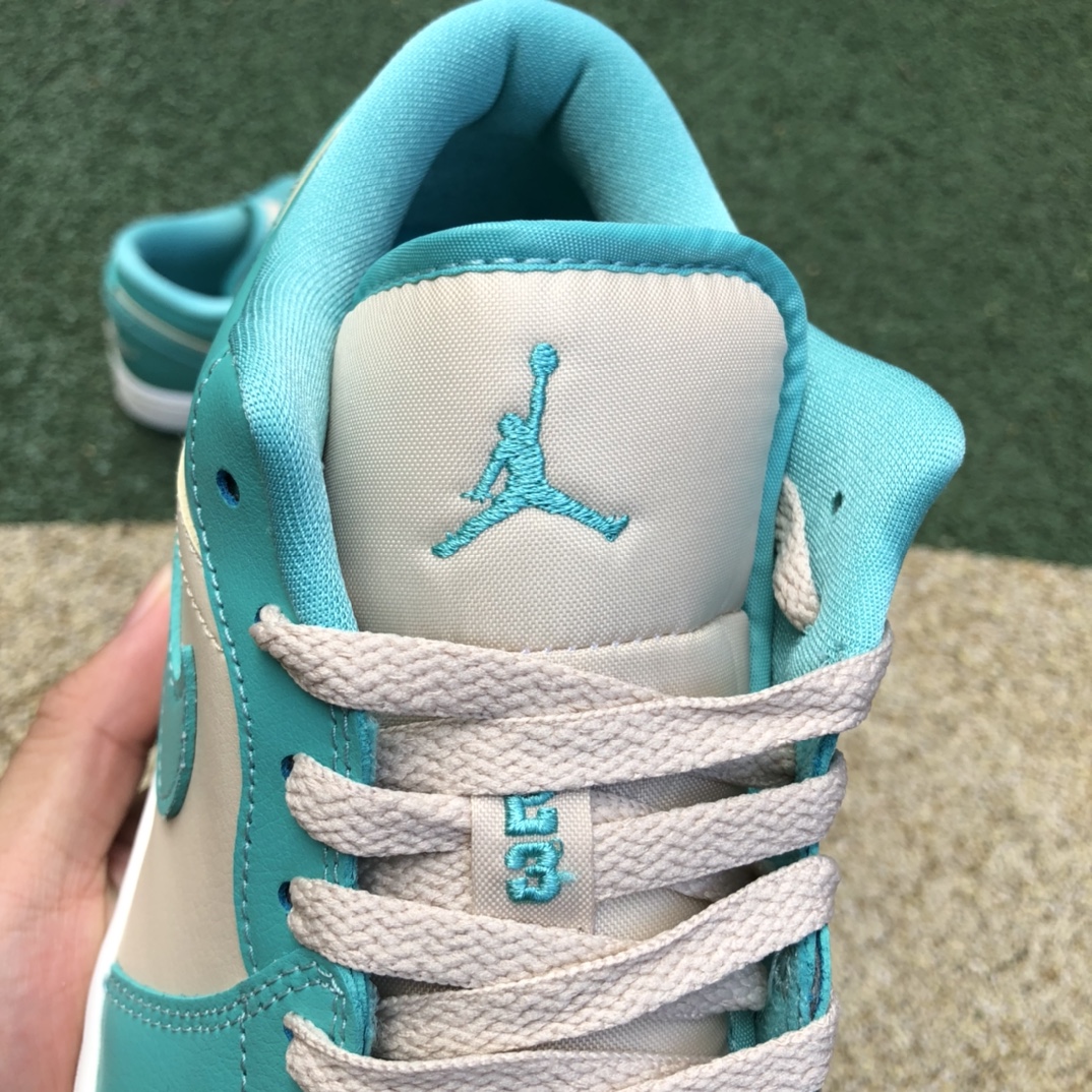 300  纯原版Air Jordan 1 Low AJ1湖水蓝蒂芙尼 Tiffany DC0774-131