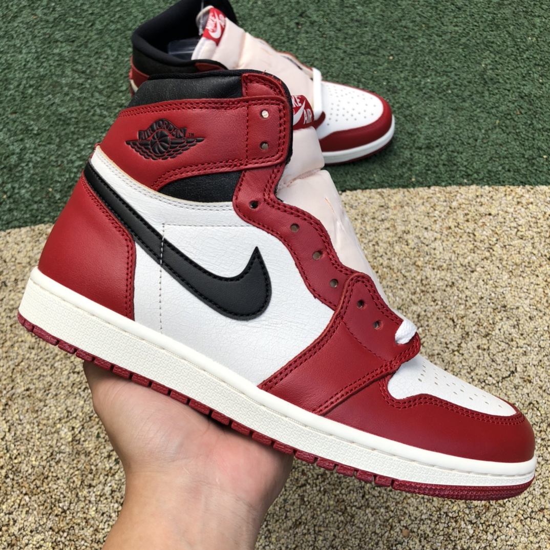 480  纯原版 Air Jordan 1 High OG “Chicago Reimagined” 芝加哥新款白红 DZ5485-612
