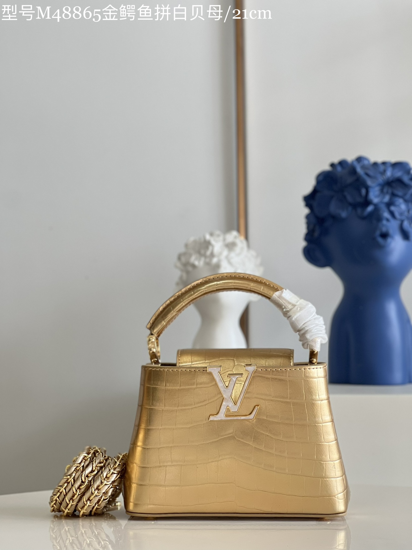 Louis Vuitton LV Capucines Bags Handbags Shop Now
 White Calfskin Cowhide Mini M48865