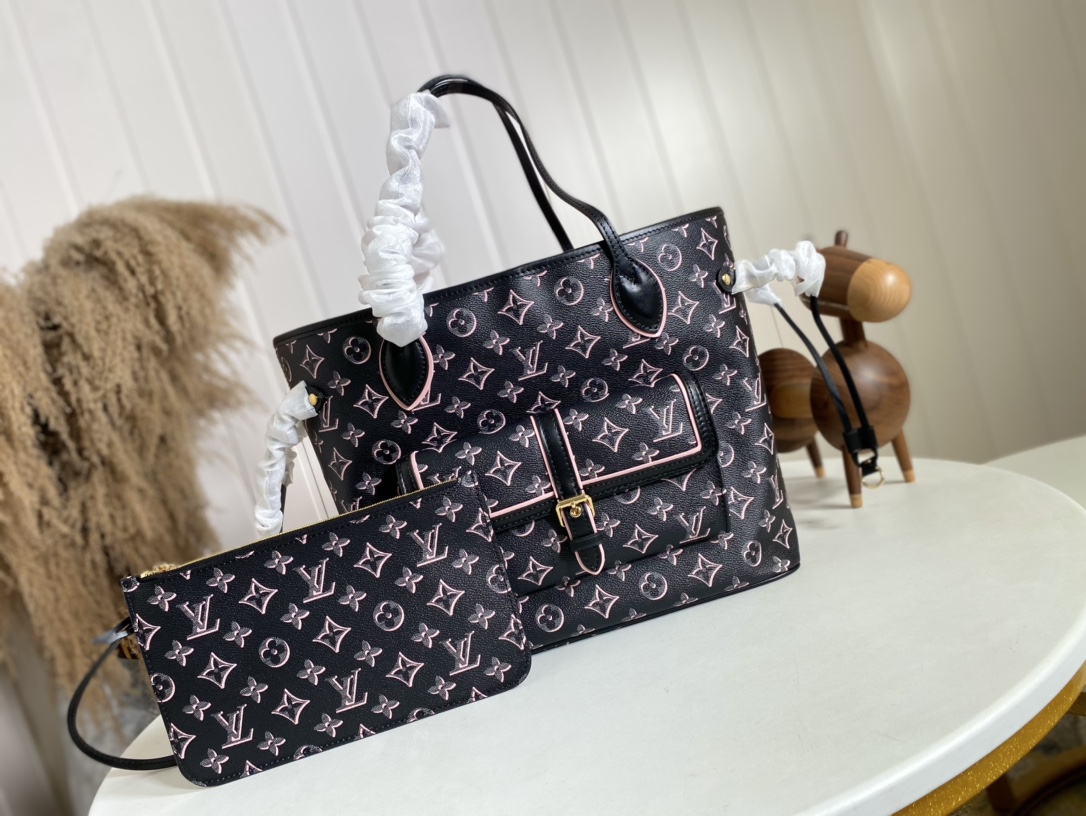 Cheap Replica Designer
 Louis Vuitton LV Neverfull Bags Handbags Perfect Quality
 Canvas Fabric Vintage M46137