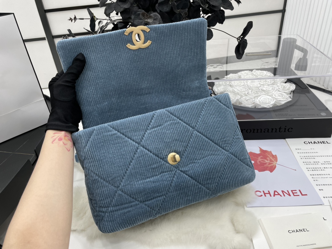 AS1161灯芯绒Chanel22B