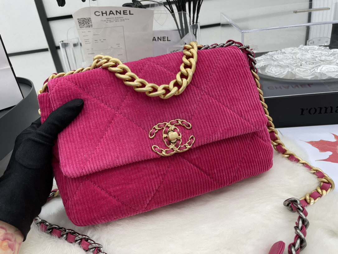 AS1160灯芯绒Chanel22B