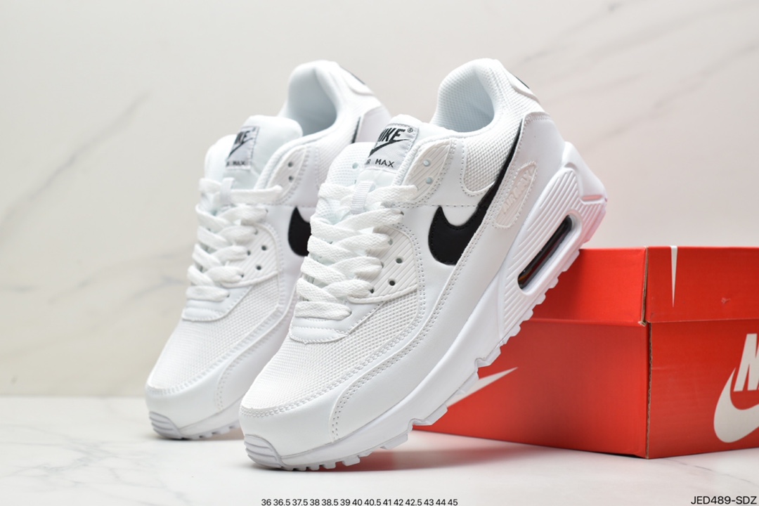 150 真标耐克NIKE AIR MAX 90 男女复古元年气垫缓震跑鞋