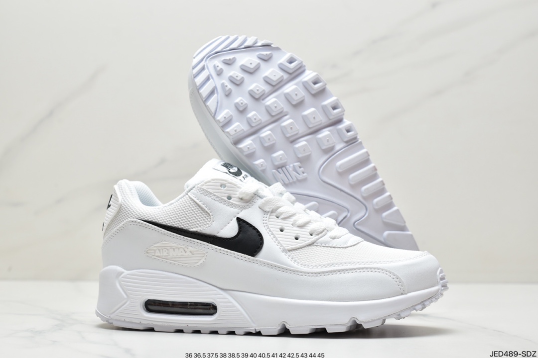150 真标耐克NIKE AIR MAX 90 男女复古元年气垫缓震跑鞋