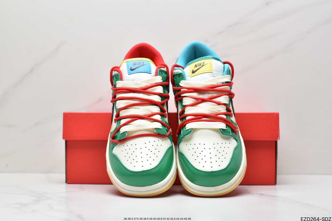 360 Futura x Nike Dunk Low SB联名 解构绑带滑板鞋DJ6188-100