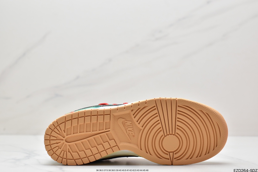 360 Futura x Nike Dunk Low SB联名 解构绑带滑板鞋DJ6188-100