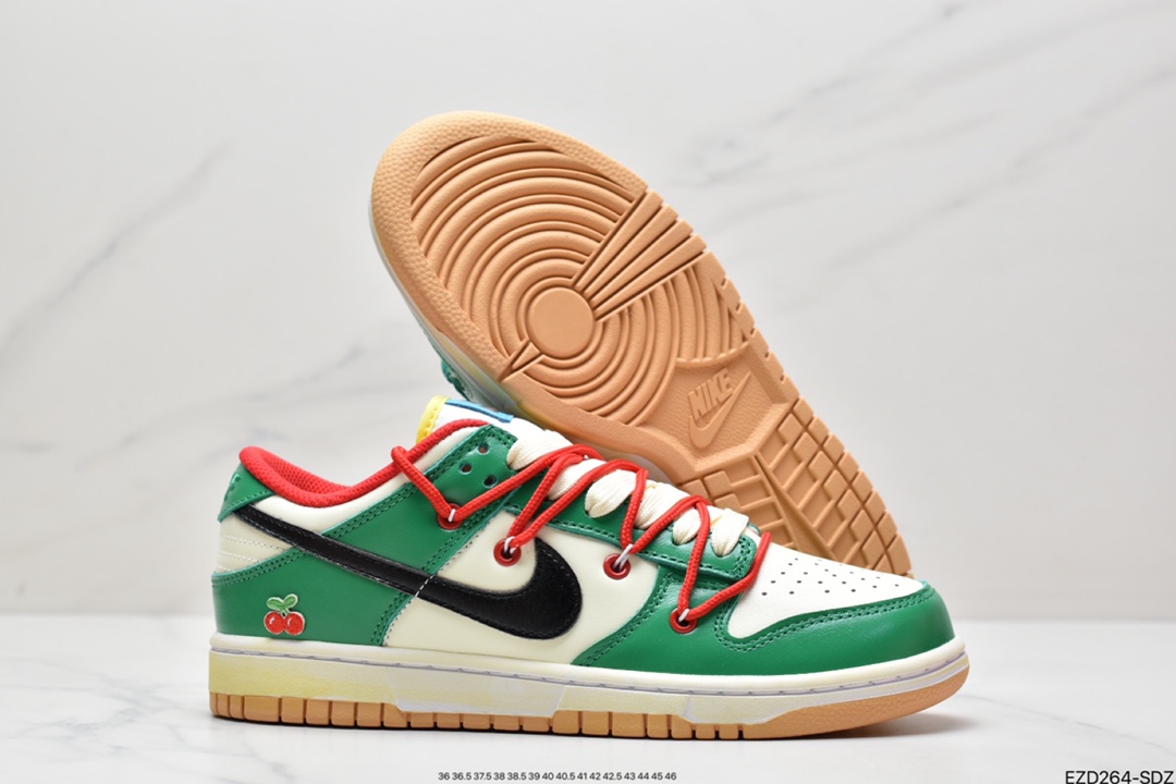 360 Futura x Nike Dunk Low SB联名 解构绑带滑板鞋DJ6188-100