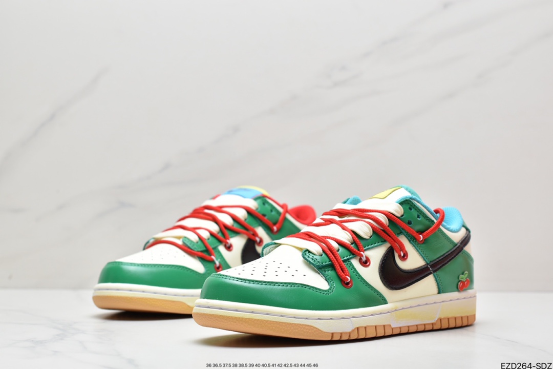 360 Futura x Nike Dunk Low SB联名 解构绑带滑板鞋DJ6188-100