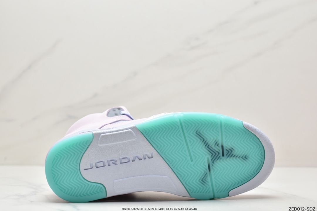 260 Air Jordan 5 ”Easter” 高帮 粉绿复活节 AJ5 乔丹5代 DV0562-600