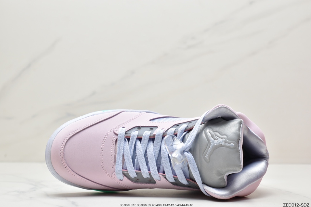 260 Air Jordan 5 ”Easter” 高帮 粉绿复活节 AJ5 乔丹5代 DV0562-600