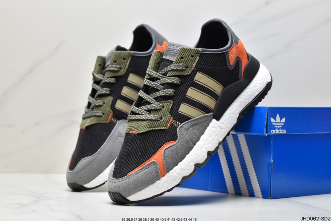 Adidas Adidas Nite Jogger Winterized retro casual sports running shoes FW4394