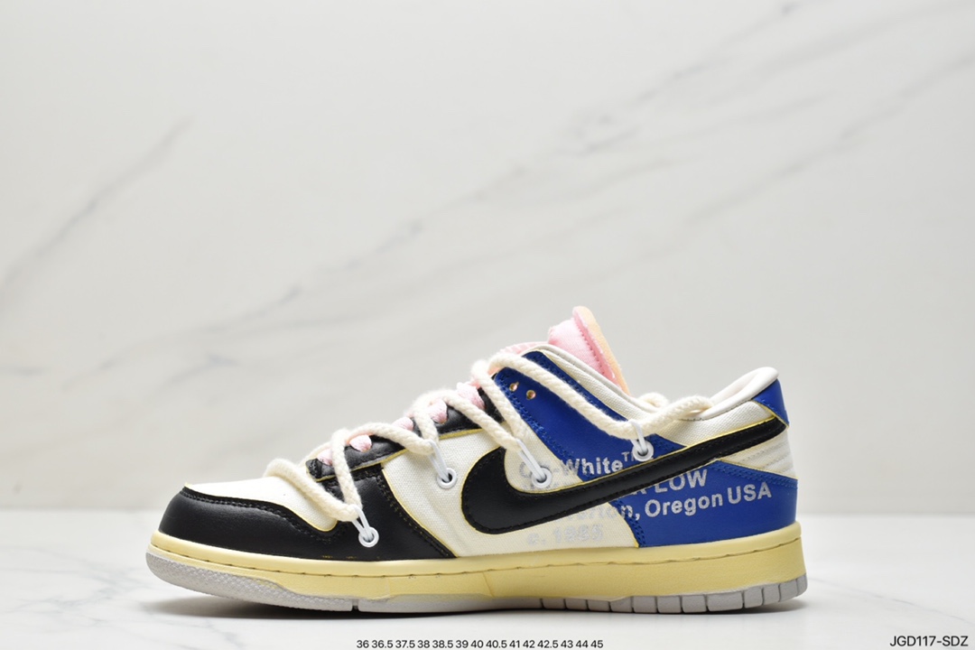 180 真标耐克Futura x Nike Dunk Low SB联名 解构绑带滑板鞋CI3833-200