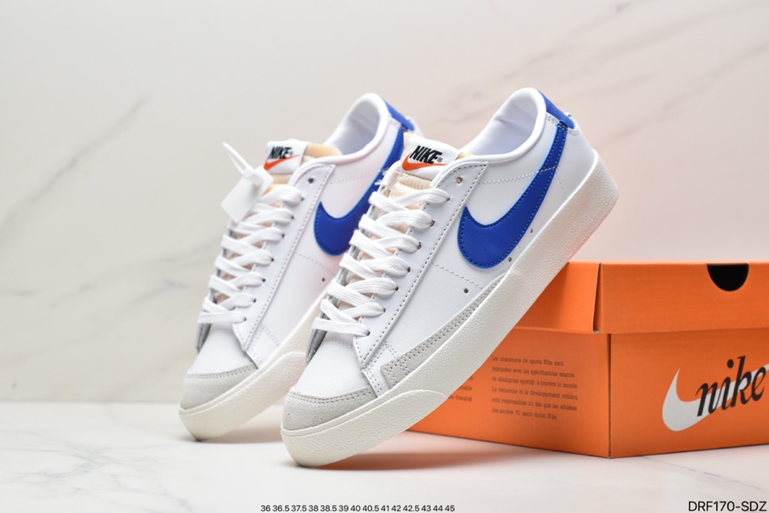 115 真标耐克 Blazer Low ’1977 VNTG SS经典开拓者低帮百搭休闲运动板鞋