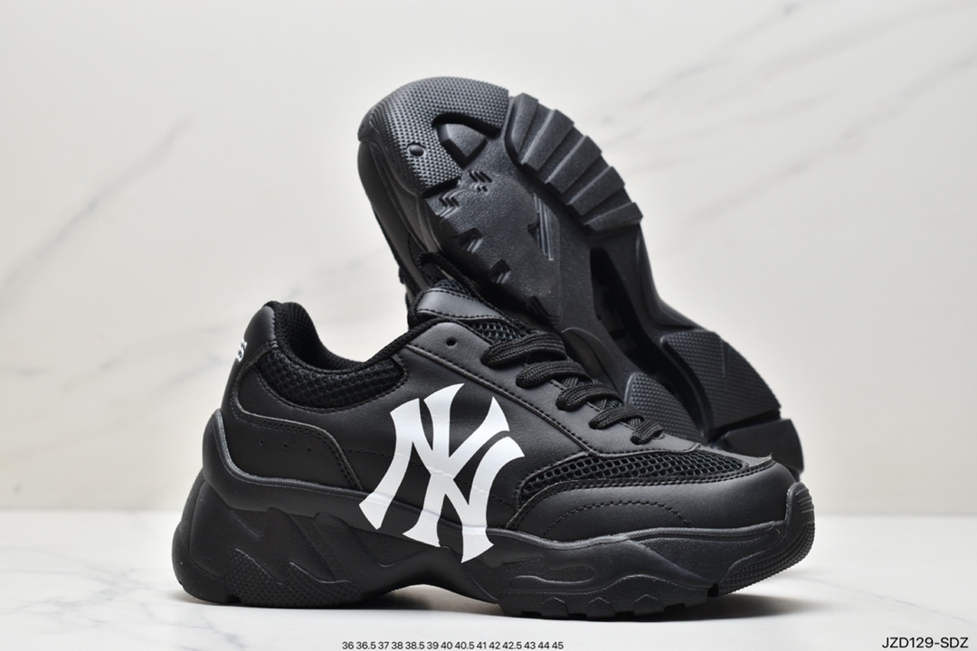 ”Korea Korea Limited, NY USA Rugby Yankees x MLB Bigball Chukky Lite Lite Thick Sole Daddy Thick Sole Casual Sports Jogging Shoes”