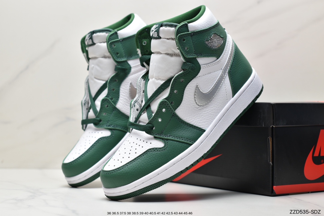 250 Air Jordan 1 High OG Gorge Green 白绿拼接 DZ5485-303