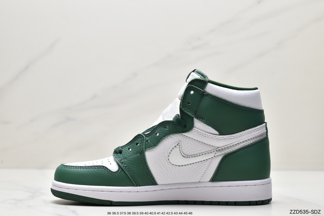 250 Air Jordan 1 High OG Gorge Green 白绿拼接 DZ5485-303