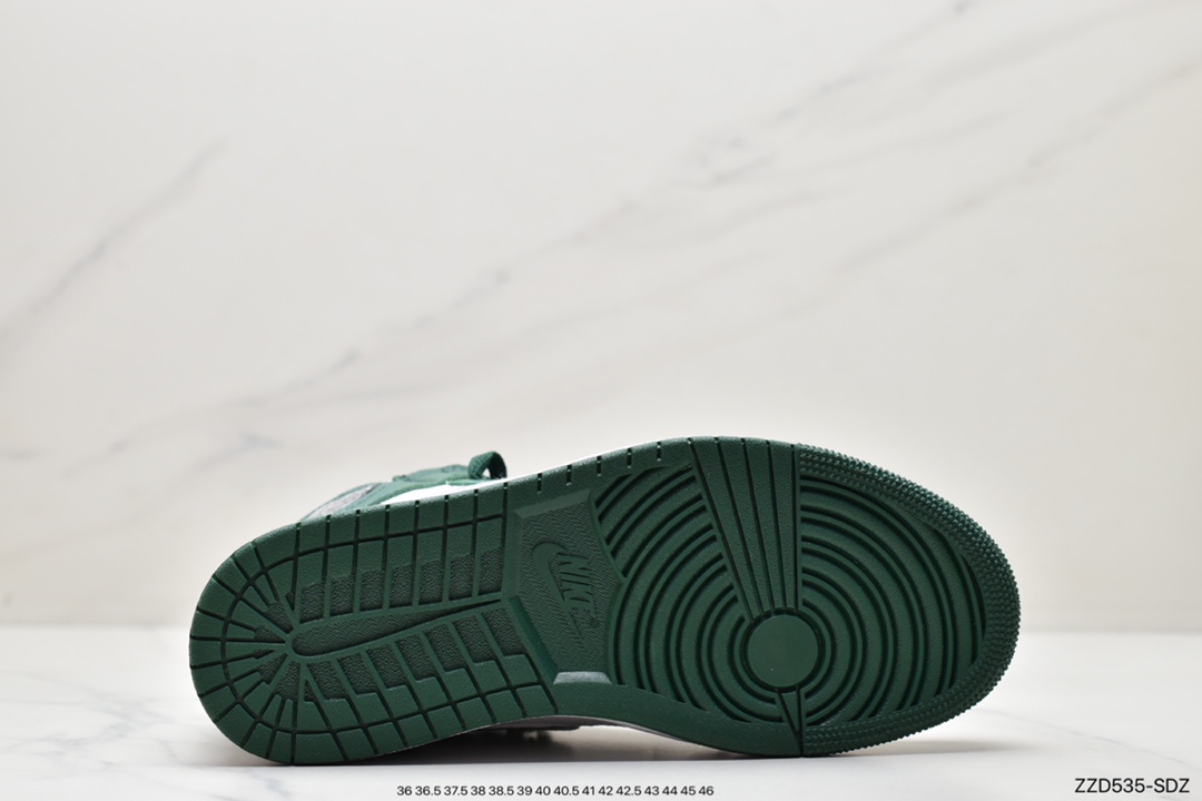 250 Air Jordan 1 High OG Gorge Green 白绿拼接 DZ5485-303