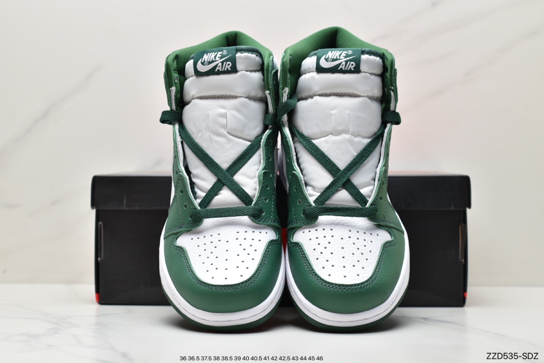 250 Air Jordan 1 High OG Gorge Green 白绿拼接 DZ5485-303