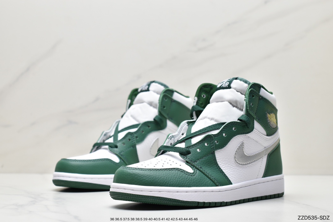 250 Air Jordan 1 High OG Gorge Green 白绿拼接 DZ5485-303