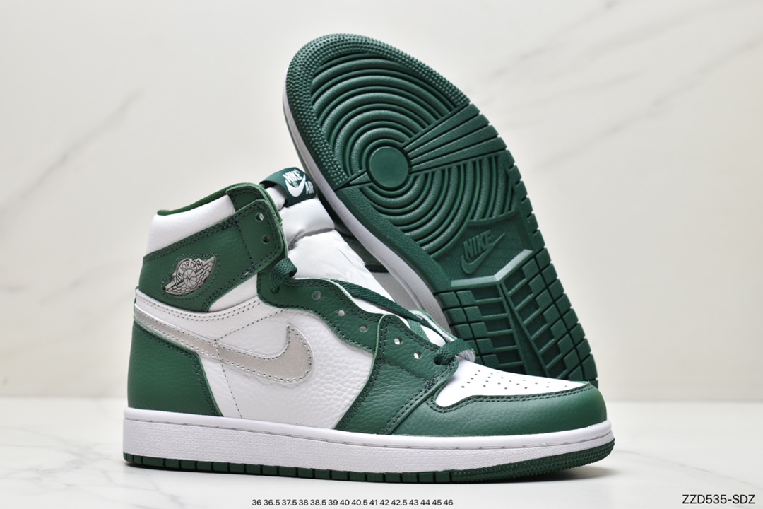 250 Air Jordan 1 High OG Gorge Green 白绿拼接 DZ5485-303