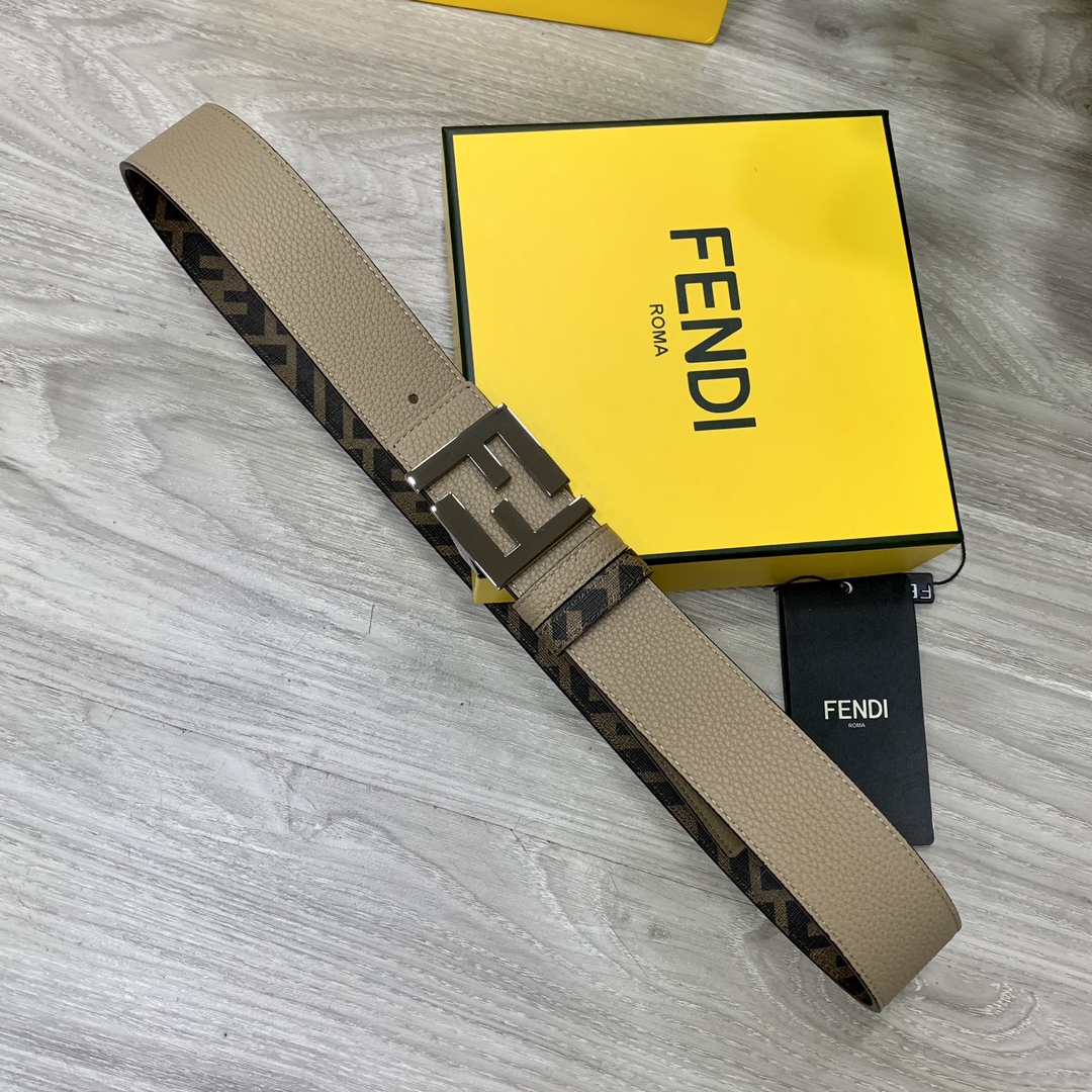 FENDI芬迪专柜同款宽4.0CM双