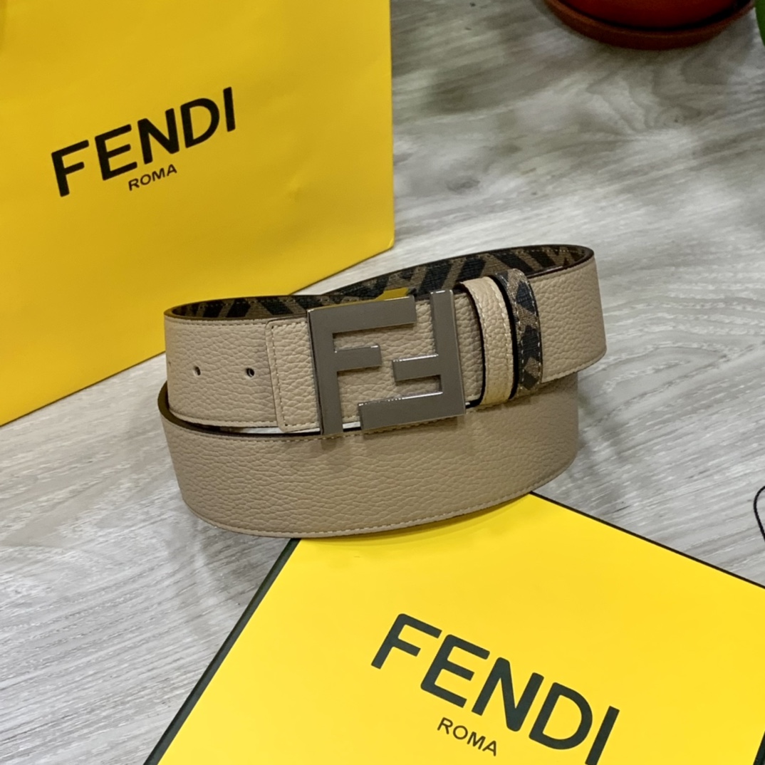 FENDI芬迪专柜同款宽4.0CM双